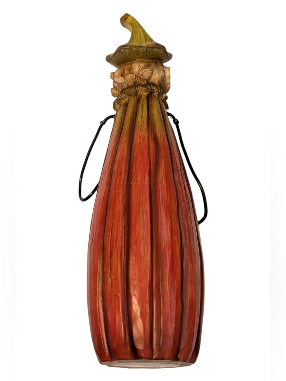Whimsical Resin Jack 'O Lantern Man Figurine Tii Collections